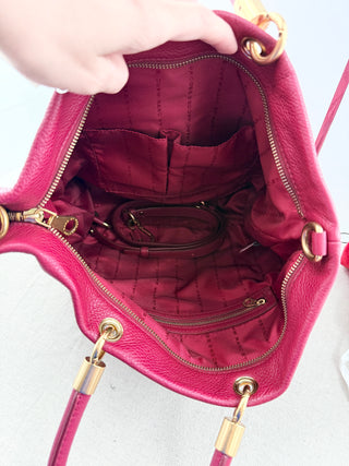 Marc Jacobs leather too hot to handle tote bag