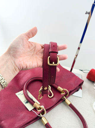 Marc Jacobs leather too hot to handle tote bag