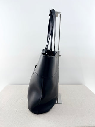 NWT Chloe Aby 100% Cow Leather Large Tote Handbag Black