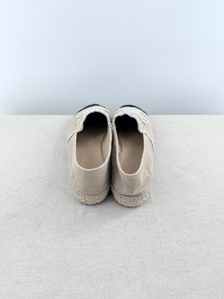 Chanel canvas espadrille CC, 41