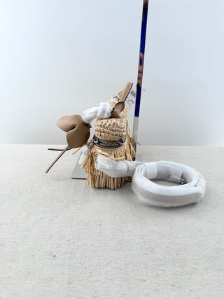 Michael Kors raffia jana bag