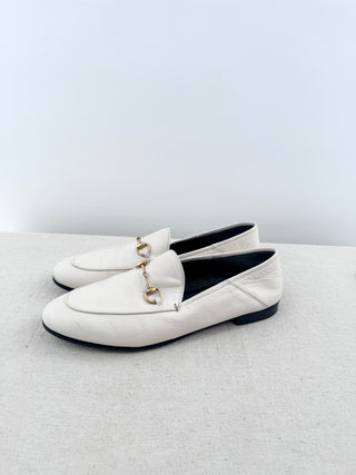 Gucci leather horsebit loafers, 41.5