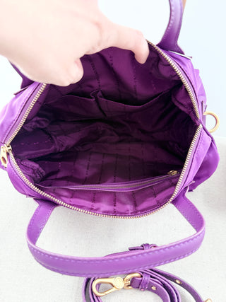 Marc Jacobs preppy nylon satchel bag