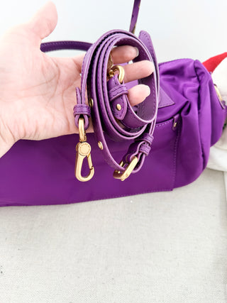 Marc Jacobs preppy nylon satchel bag