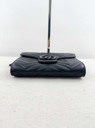 Gucci marmont WOC bag with long strap