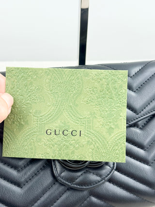 Gucci marmont WOC bag with long strap