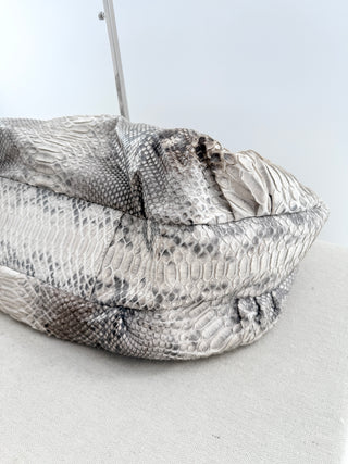 Justified Hunt snakeskin bag, None