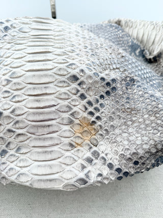 Justified Hunt snakeskin bag, None