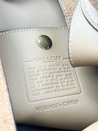 Coach brooklyn 389 suede bag