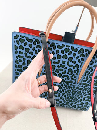 Christian Louboutin paloma large tote bag leather