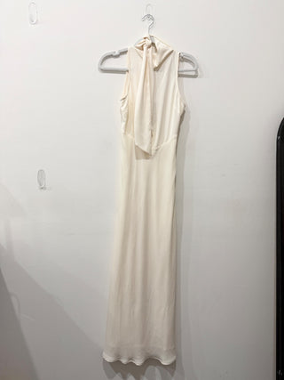 Claire Rose open back long satin dress, 32/XS