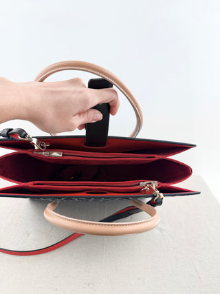 Christian Louboutin paloma large tote bag leather