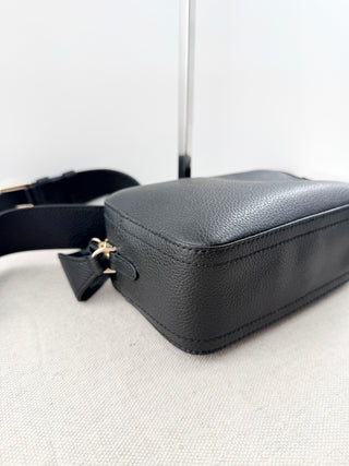 Jimmy Choo leather camera cross body bag