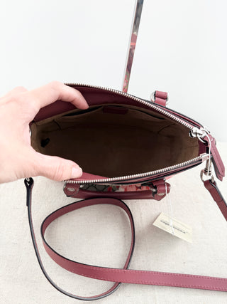 Gucci GG supreme blooms small zip tote bag with strap