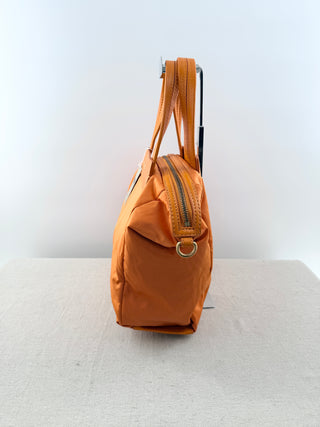 Marc Jacobs nylon and leather tote bag with strap