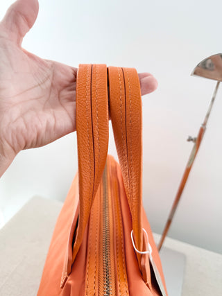 Marc Jacobs nylon and leather tote bag with strap