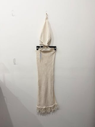 WeWoreWhat crochet fringe maxi dress, XS