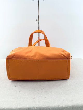 Marc Jacobs nylon and leather tote bag with strap