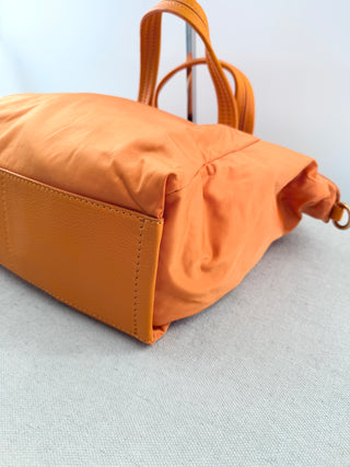 Marc Jacobs nylon and leather tote bag with strap