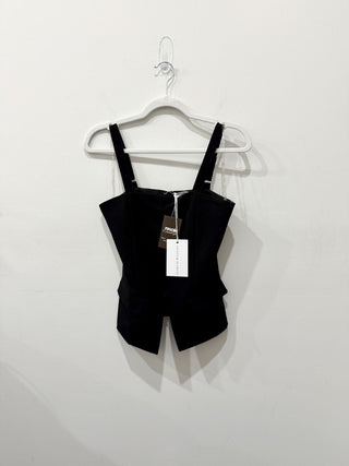 Saints + secrets sleeveless corset top, XS