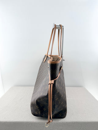 Louis Vuitton neverfull GM nomogram canvas tote bag