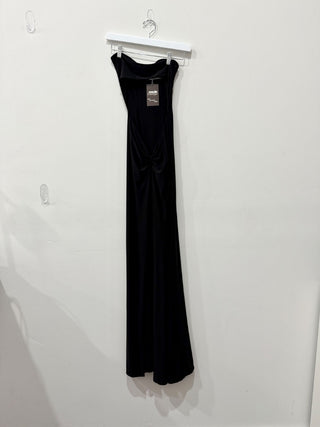 Lurelly strapless cut out long dress jersey, XS