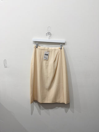 Giorgio Armani wrap 100% silk midi skirt, S