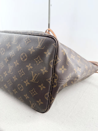 Louis Vuitton neverfull GM nomogram canvas tote bag