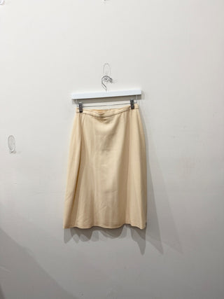 Giorgio Armani wrap 100% silk midi skirt, S