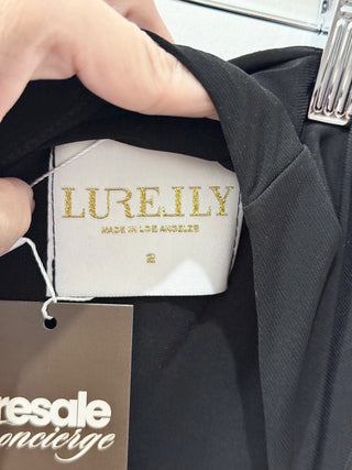 Lurelly strapless cut out long dress jersey, XS