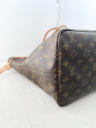 Louis Vuitton neverfull GM nomogram canvas tote bag