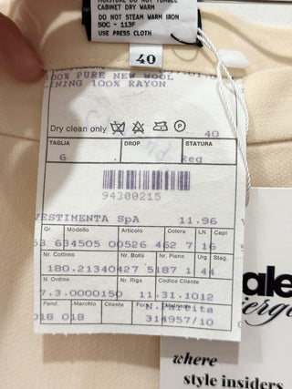 Giorgio Armani wrap 100% silk midi skirt, S