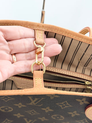 Louis Vuitton neverfull GM nomogram canvas tote bag