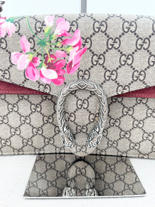Gucci dionysus small bag with bloom print