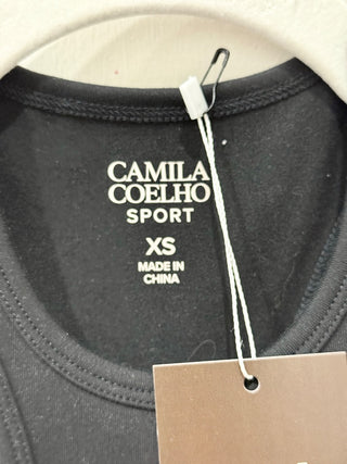 Camila Coelho workout set: tank and cycle shorts, XS