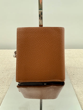 Longchamp medium leather wallet