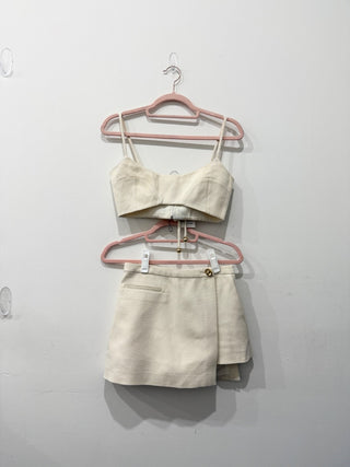 Alexis matching set skorts and bra top, XS