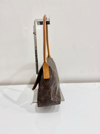 Louis Vuitton Monogram Mini Looping Shoulder Bag Brown Women's One Size