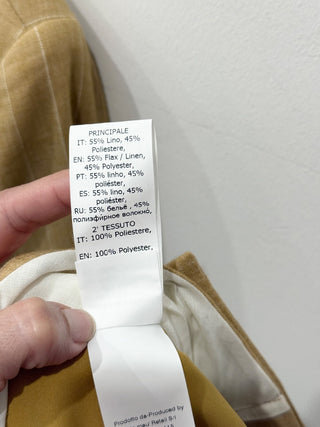 Maria Vittoria Paolillo matching striped pantsuit, 40 IT / US 4