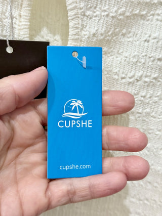 CupShe set midi skirt and sleeveless top, XS