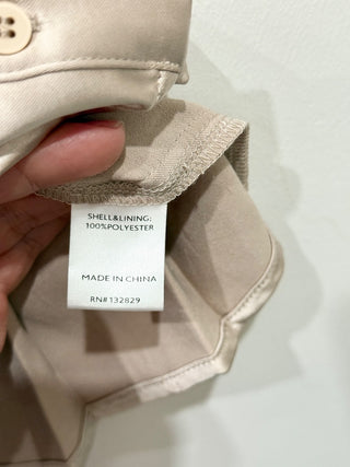 More To Come satin lace trim sleeveless top, XS