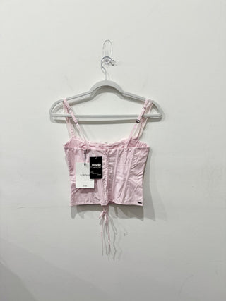 Lounge corset top cotton, 2