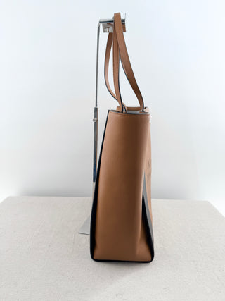 Alexander McQueen shopper leather tote bag with logo