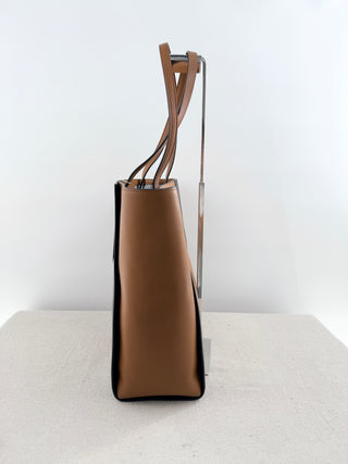 Alexander McQueen shopper leather tote bag with logo