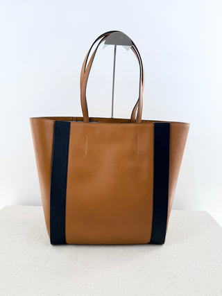 Alexander McQueen shopper leather tote bag with logo