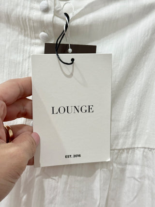 Lounge long eyelet skirt, 4