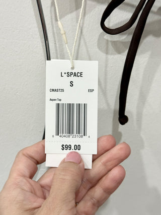 L Space crochet bikini set, S