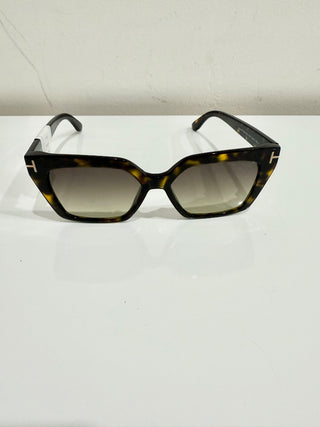 Tom Ford TF1030 Winona Sunglasses Dark Havana Women's