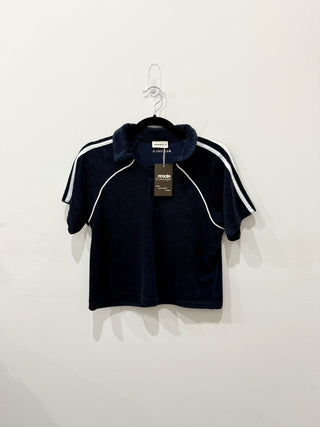 Adanola terry polo shirt, XS