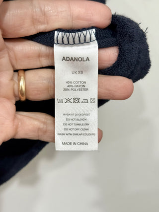 Adanola terry polo shirt, XS